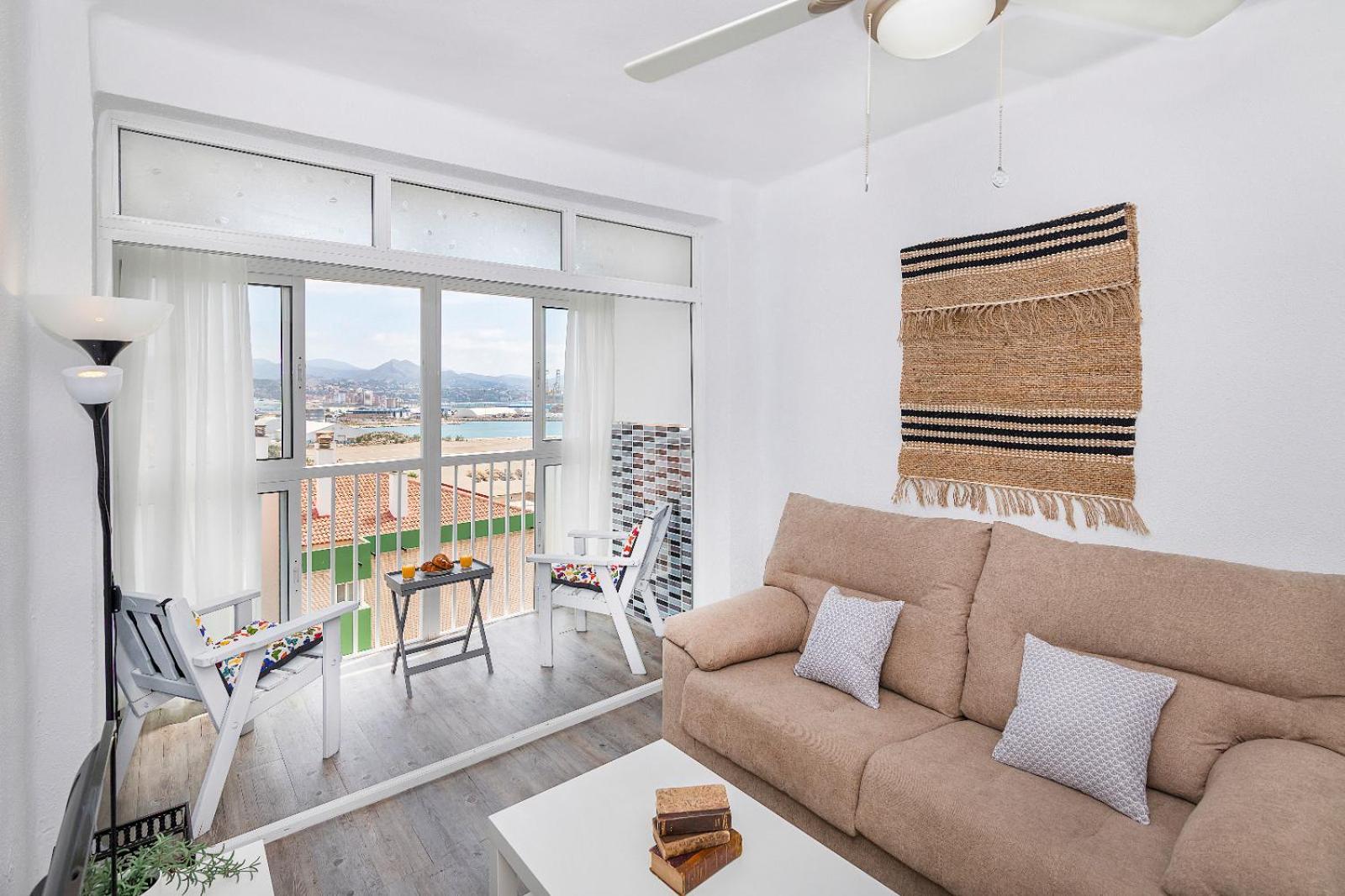 Impresionante Vista Al Mar - Elegante Apartamento มาลากา ภายนอก รูปภาพ